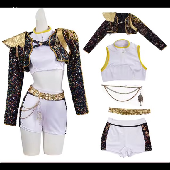 K-pop demon hunters Rumi Adult Small Set - Picture 1 of 15